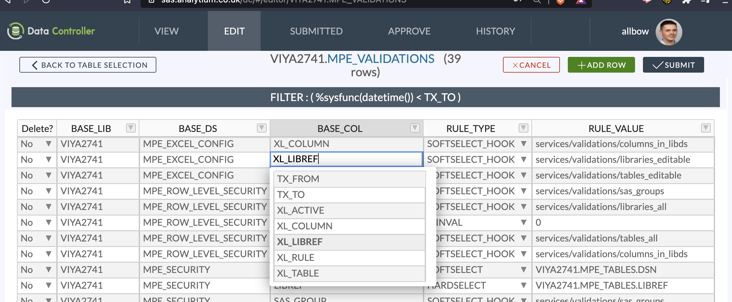 Dynamic Cells in SAS